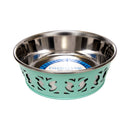 Farmhouse Dog Bowl Set in Stainless Steel