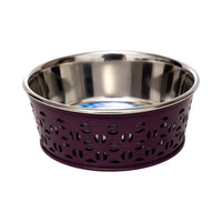 Farmhouse Dog Bowl Set in Stainless Steel