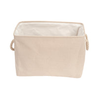 Country Living Foldable Fabric Dog Toy Storage Bin - Convenient Organizer for Pet Accessories