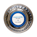 Hammered Stainless Steel Dog Bowl Set - Lavender