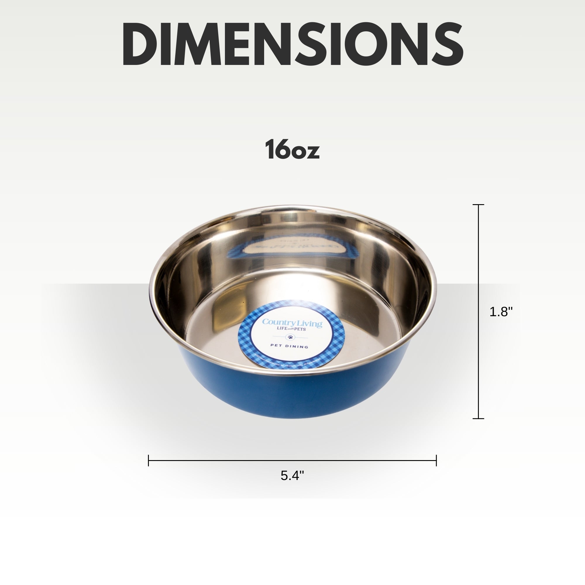 Heavy Gauge Stainless Steel Dog Bowl Set