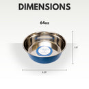 Heavy Gauge Stainless Steel Dog Bowl Set