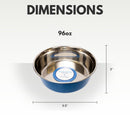Heavy Gauge Stainless Steel Dog Bowl Set