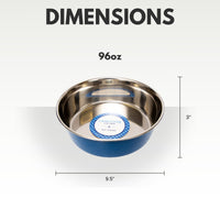 Heavy Gauge Stainless Steel Dog Bowl Set