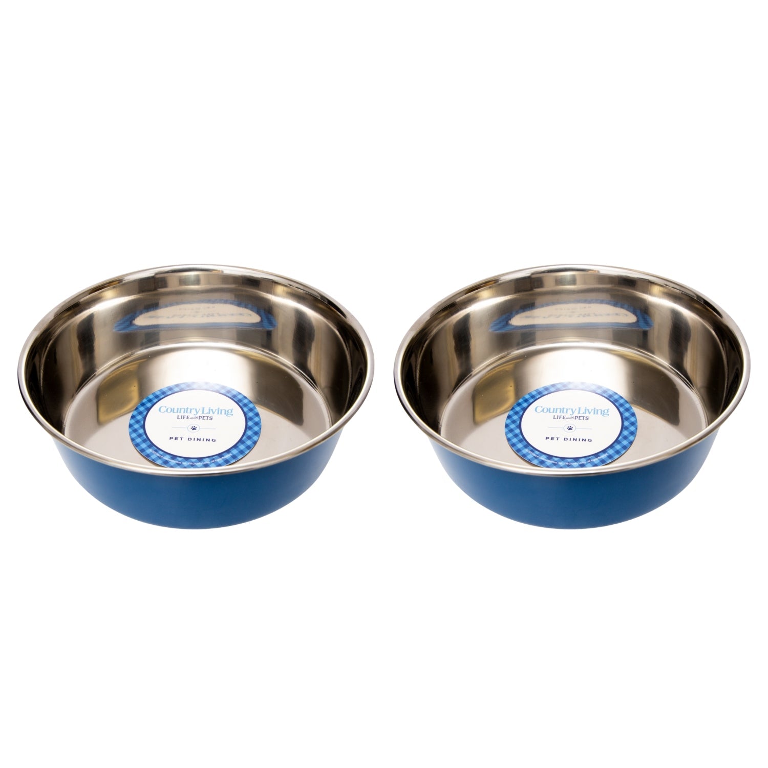 Heavy Gauge Stainless Steel Dog Bowl Set