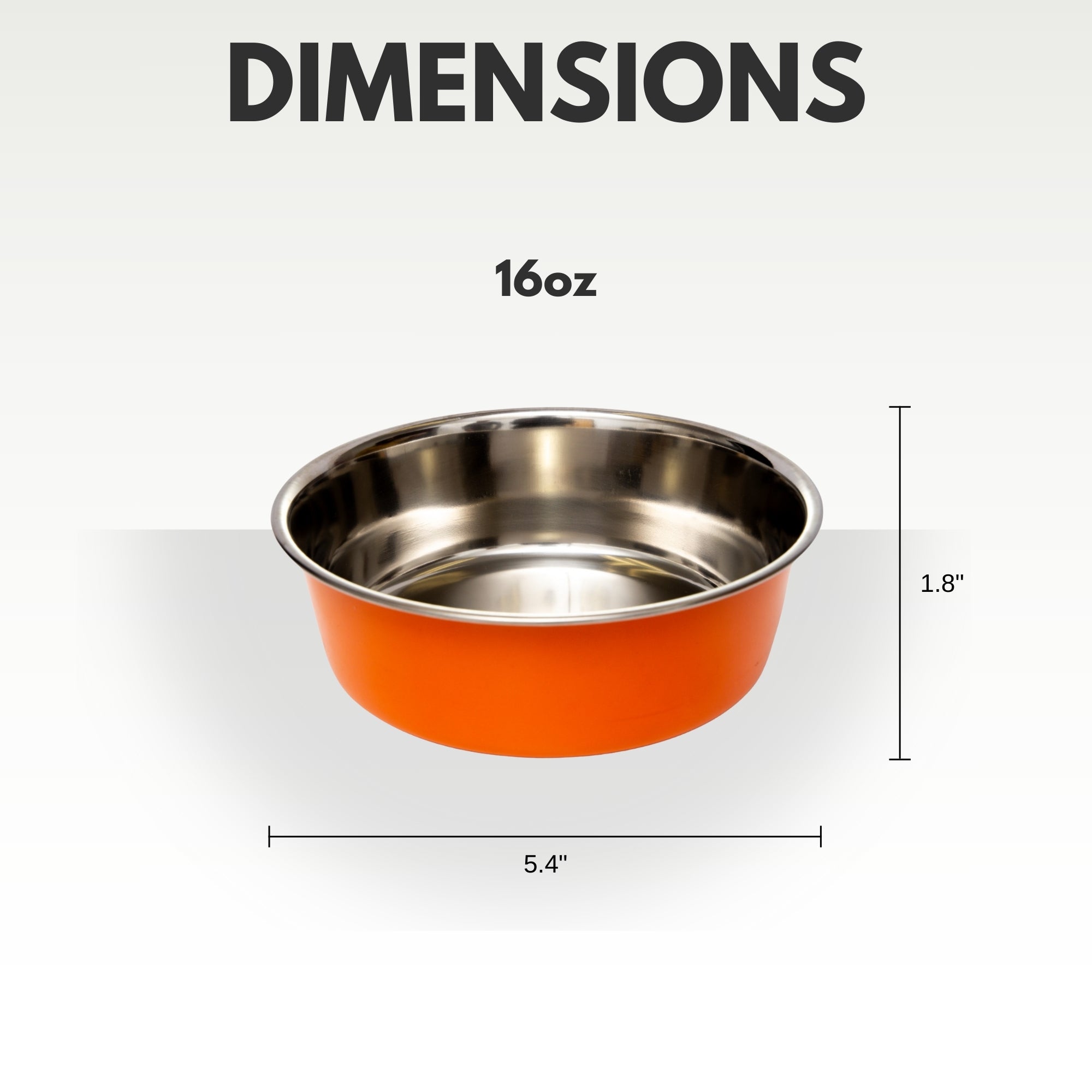 Heavy Gauge Stainless Steel Dog Bowl Set