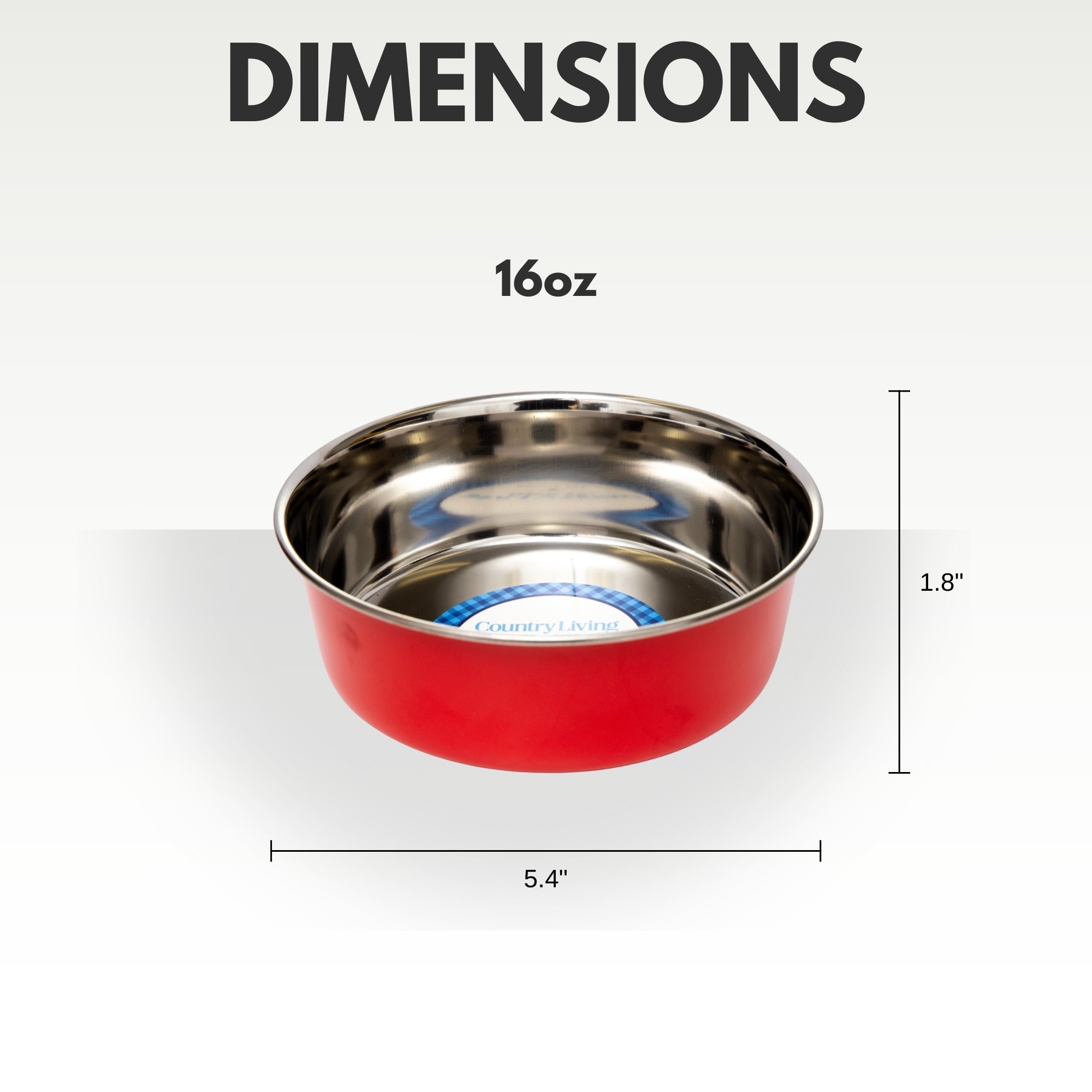 Heavy Gauge Stainless Steel Dog Bowl Set