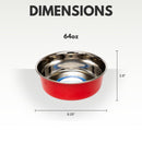 Heavy Gauge Stainless Steel Dog Bowl Set