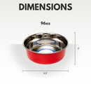 Heavy Gauge Stainless Steel Dog Bowl Set