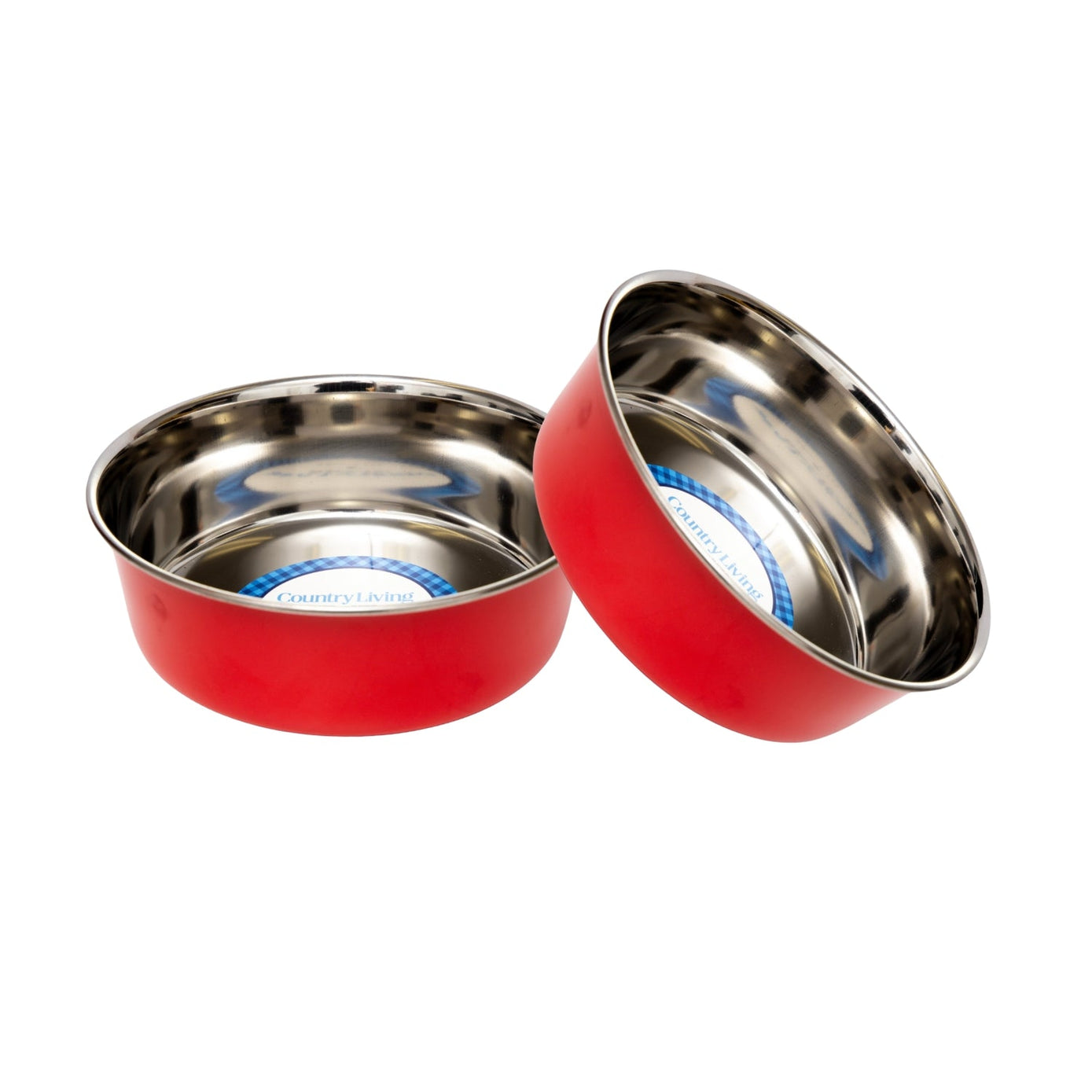 Heavy Gauge Stainless Steel Pet Bowl Set