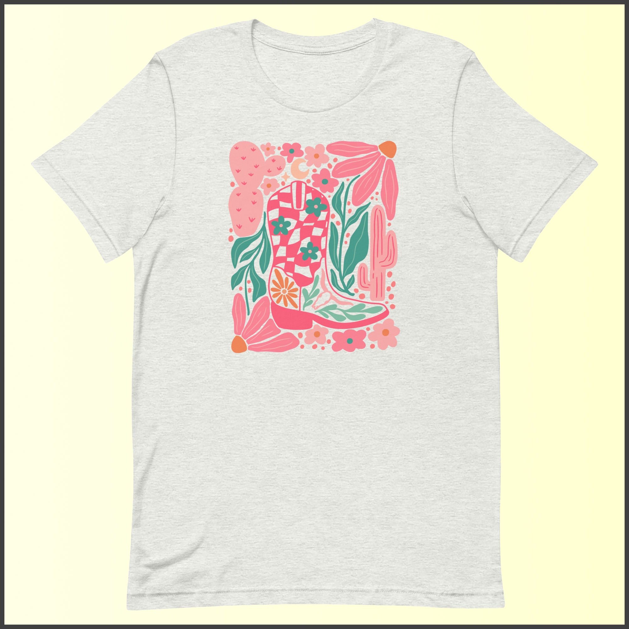 Cowgirl Boot - Western Design Unisex T-shirt