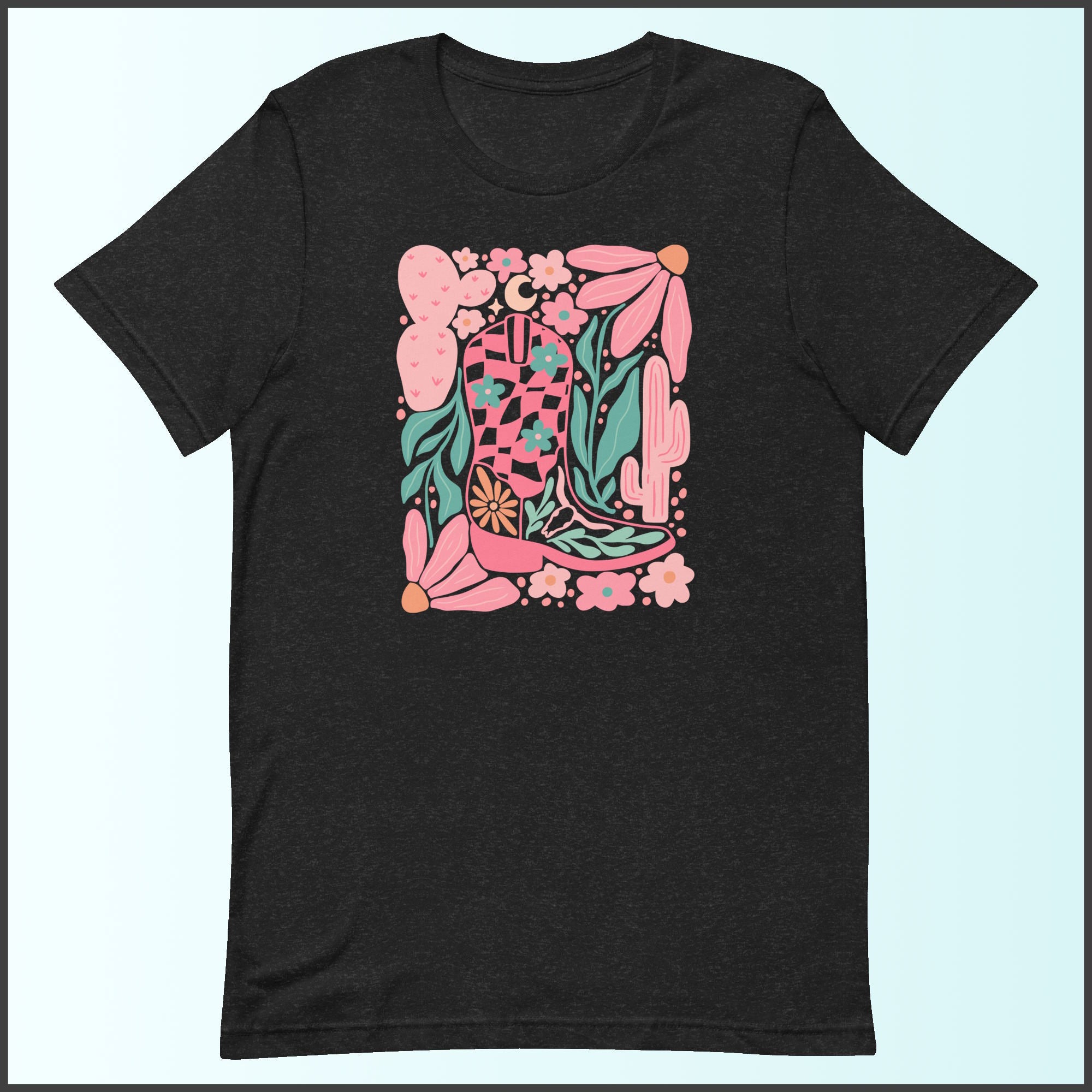 Cowgirl Boot - Western Design Unisex T-shirt