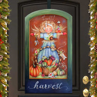 Thankful Harvest Fall Door Decor