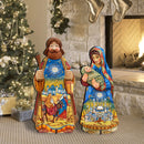 Baby Jesus, Mary & Joseph in Bethlehem 2 Piece Set
