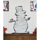 Rustic Snowman Door Decor