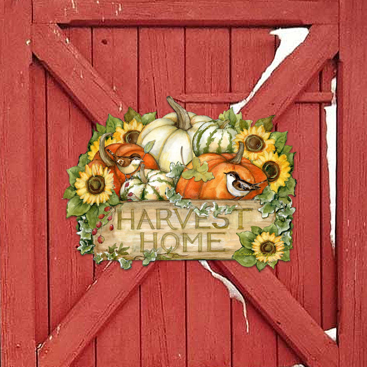 Harvest Home Door Decor