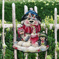 Puppy Dog & Penguins Door Hanger