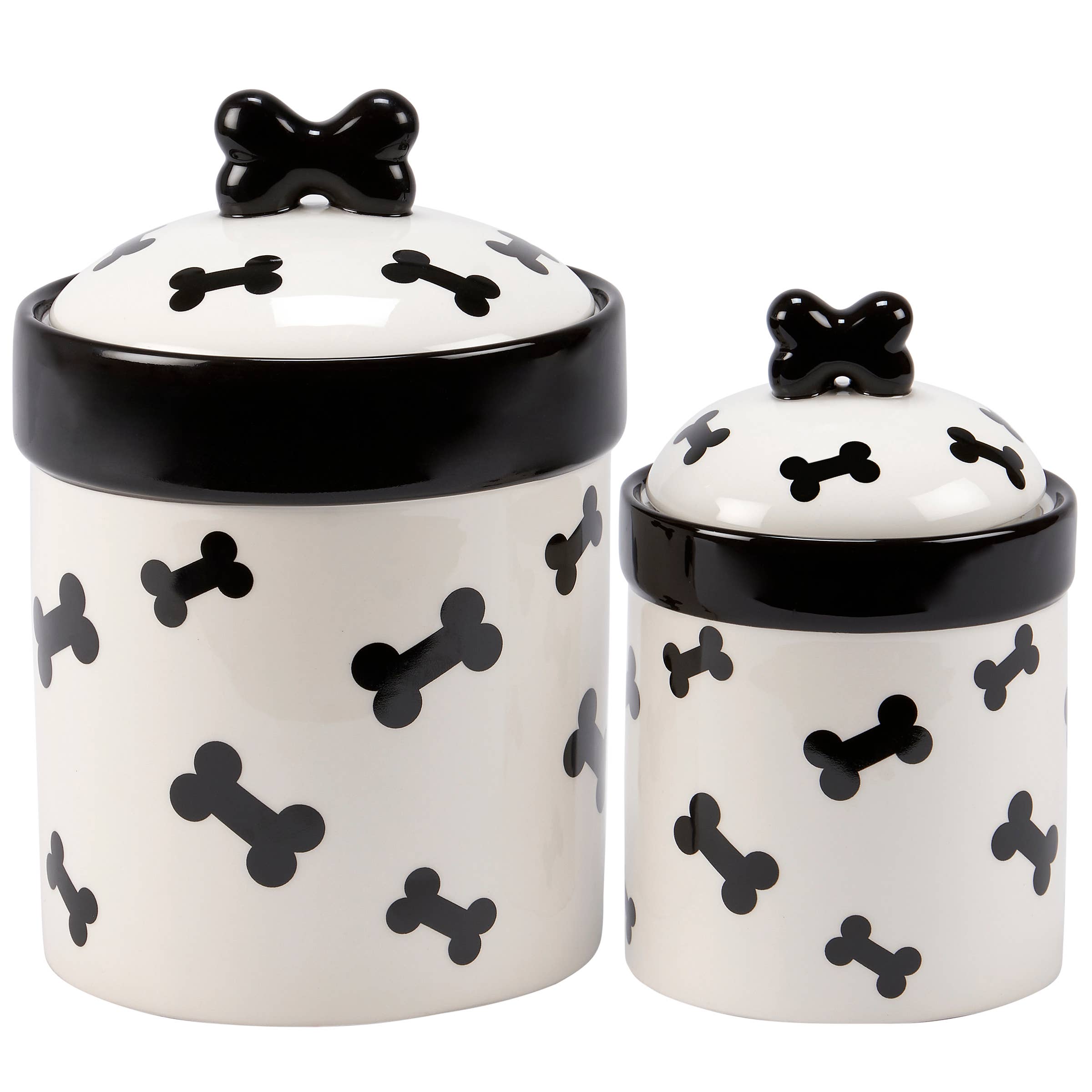 Dog Bones Ceramic Canister Set
