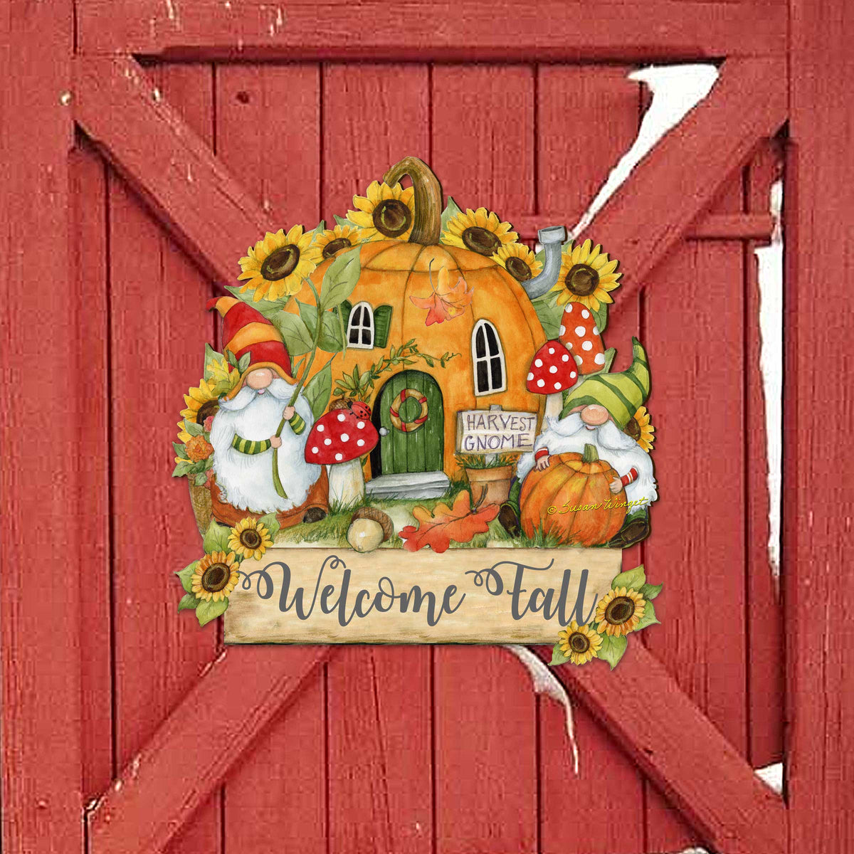 Welcome Fall Door Sign