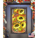 Sunflower Mason Jar Door Decor