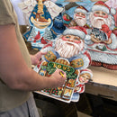 Santa & Airplane Sleigh Door Hanger Decor