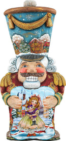 Traditional Nutcracker Christmas Door Decor