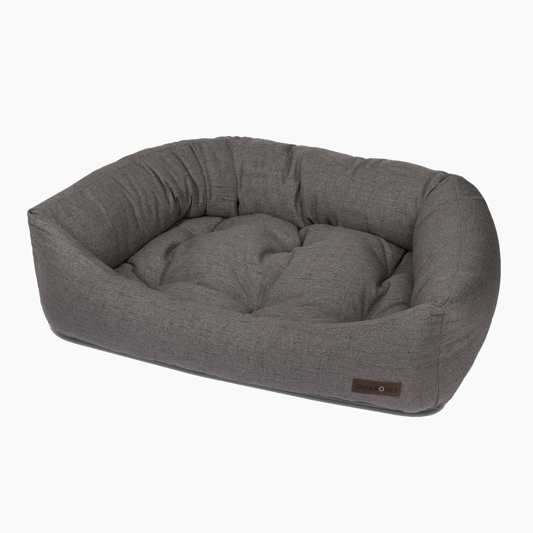 Lark Graphite Napper Dog Bed by Jax & Bones