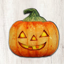 Halloween Jack 'o Lantern Wood Door Art