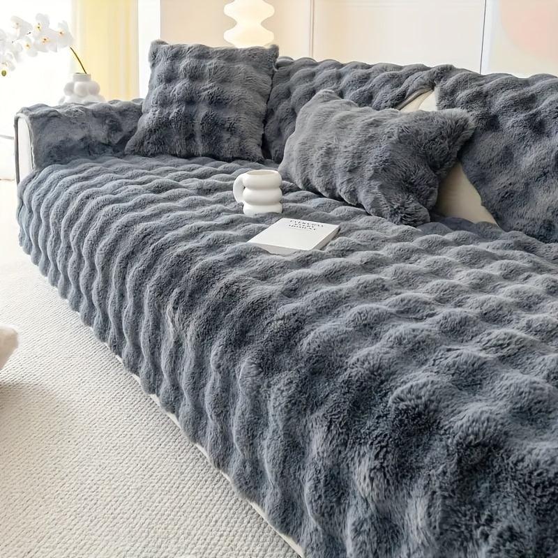 Dark Gray / Single Seat Sofa Cover 35.4*35.4in (90*90cm)