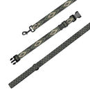 Diamond Geometric Dog Collar & Leash