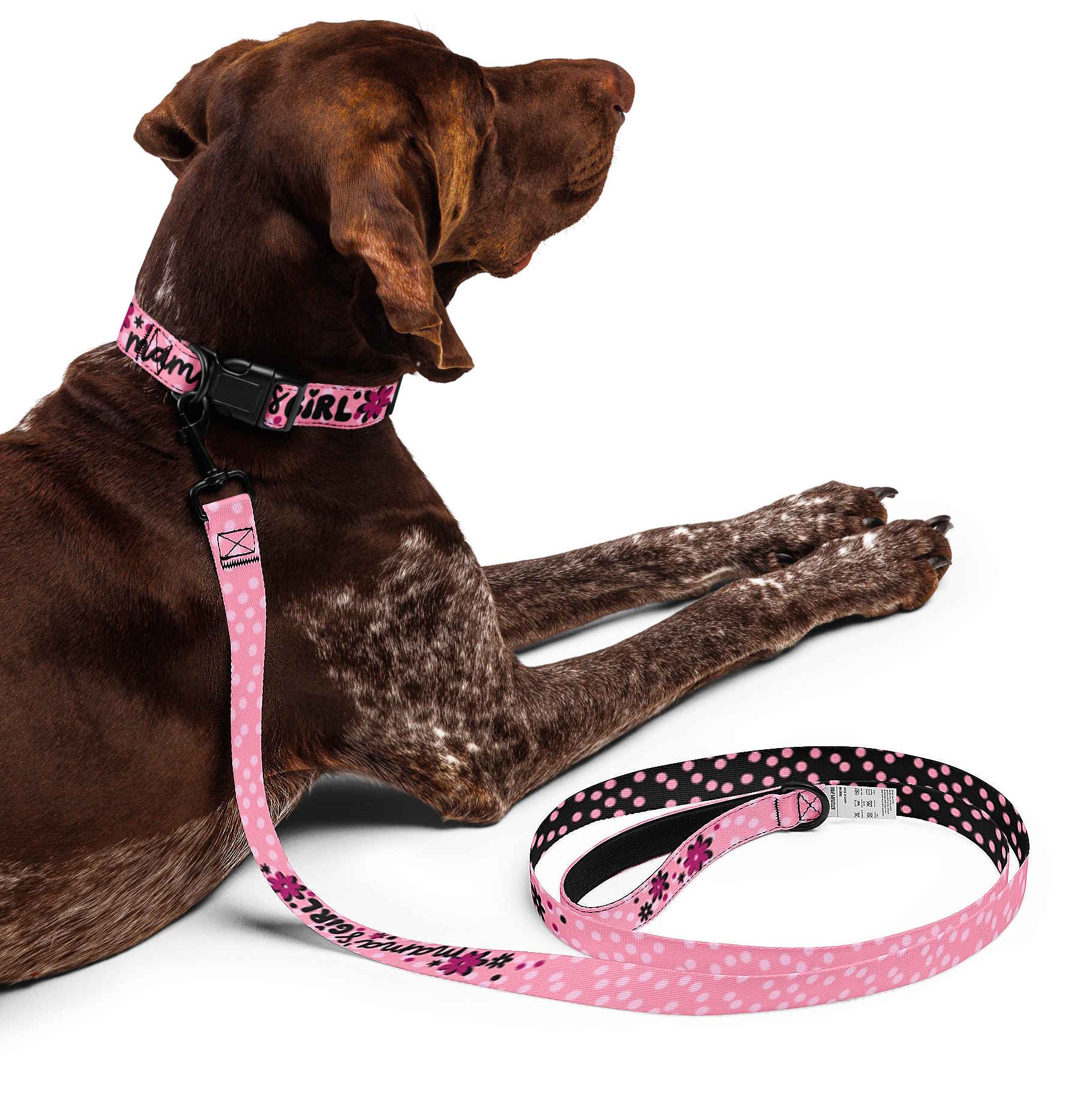 Mama's Girl Dog Collar & Leash