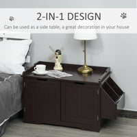 Cat Bed & Nightstand Cabinet