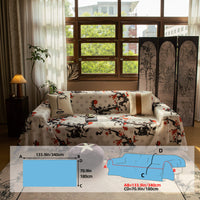 Ice Silk Extra Large Sofa Cover| Fully Protection & Cool Experience