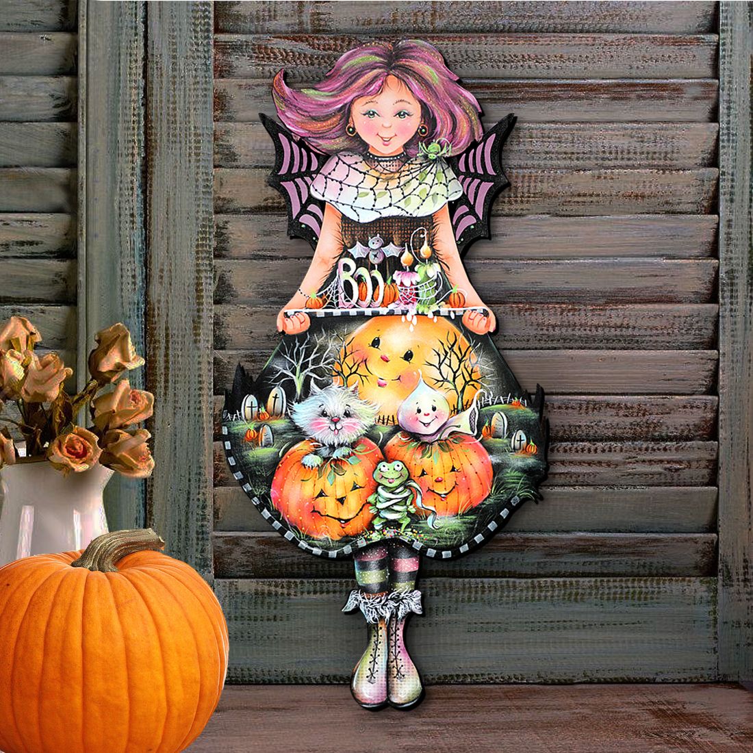 Halloween Fairy Door Decor Art