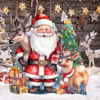 Santa & Reindeer Outdoor Decor