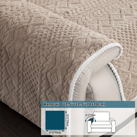 Pet-Friendly Couch Cover for Dogs, Non-Slip & Breathable