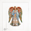 Elegant Angel of Hope Wood Art
