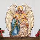 Jesus, Mary, Joseph & Angel Holiday Decor for Indoor/Outdoor-Entry Door-Porch