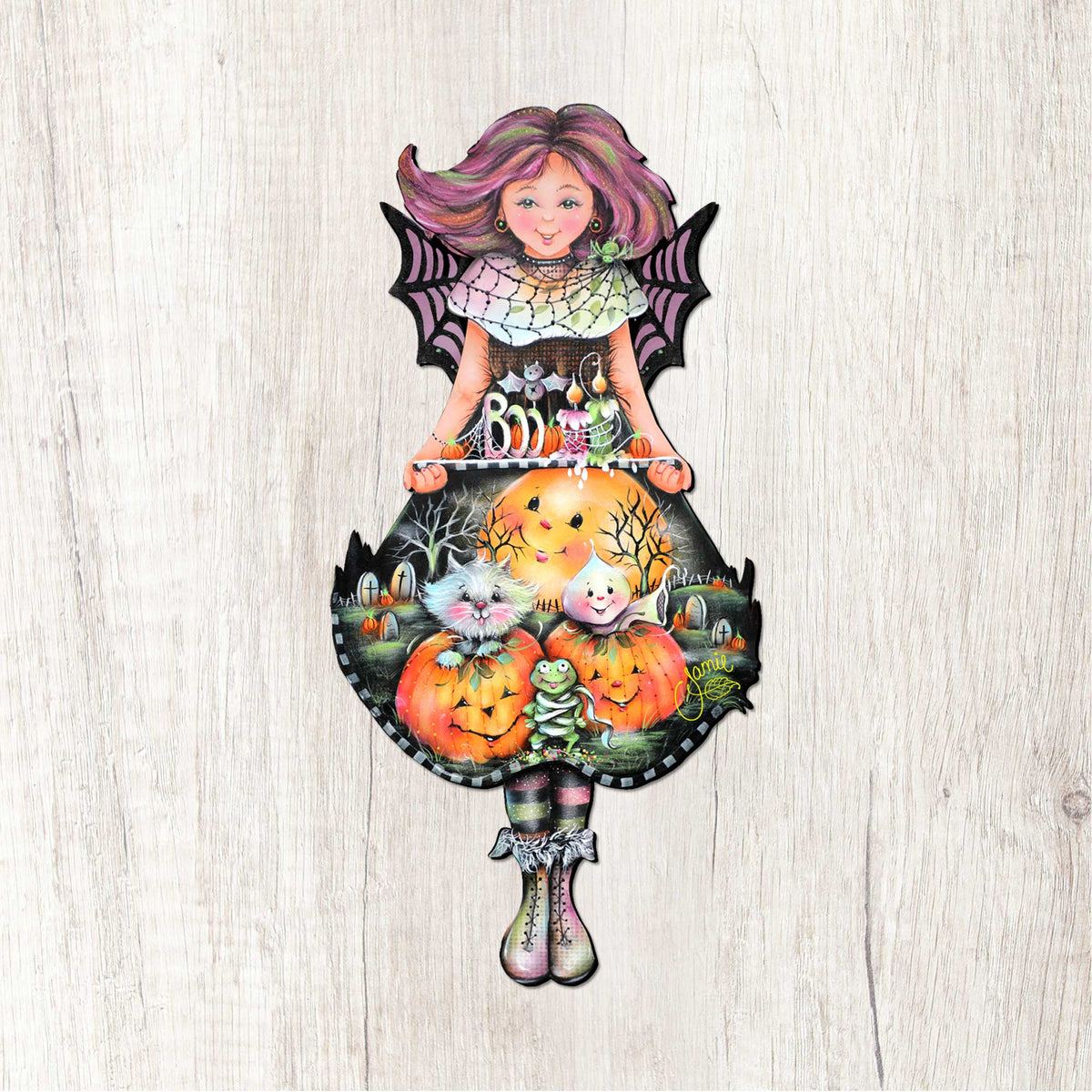 Halloween Fairy Door Decor Art