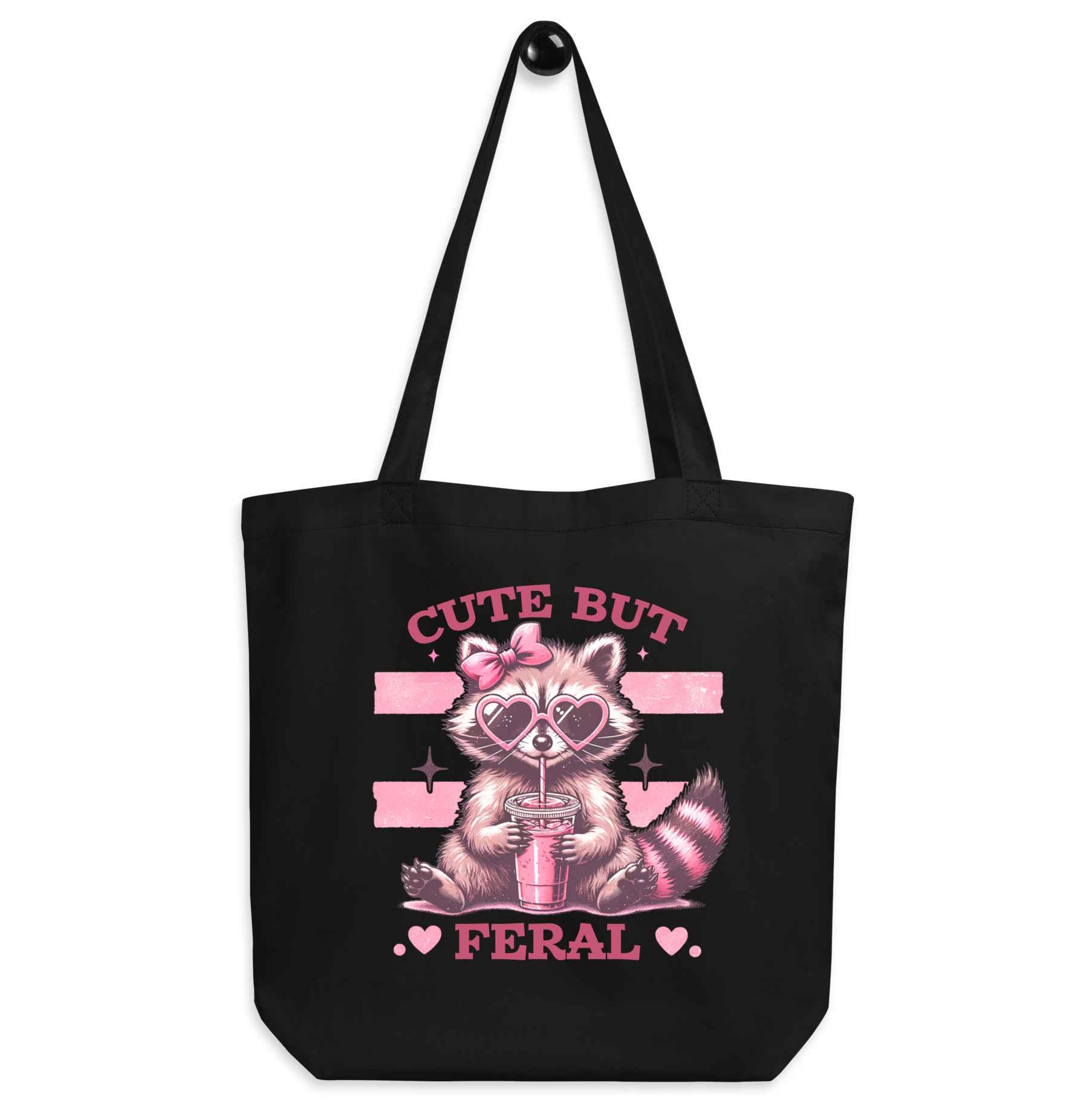 Cute But Feral Eco-friendly Tote Bag