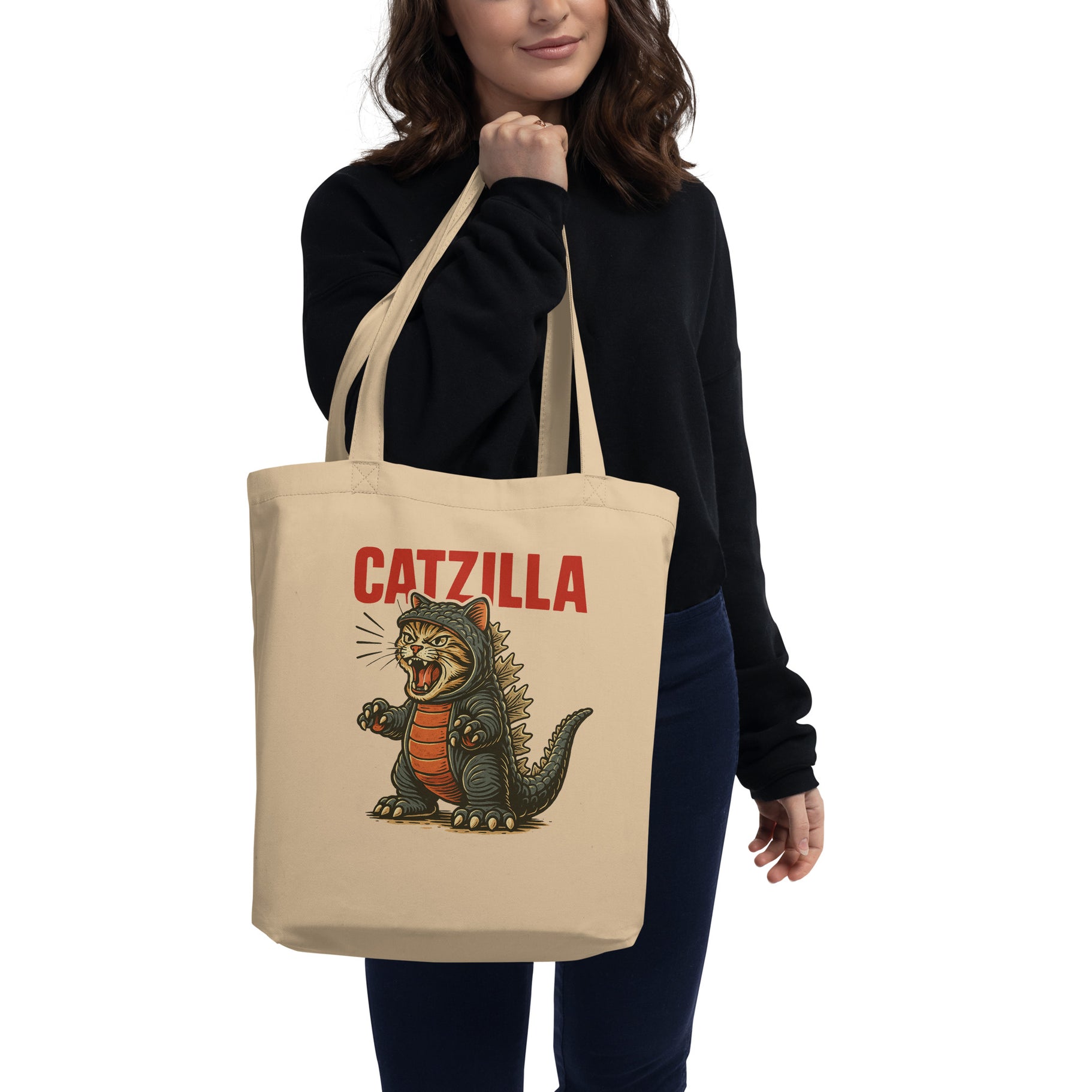 Catzilla Eco-friendly Tote Bag