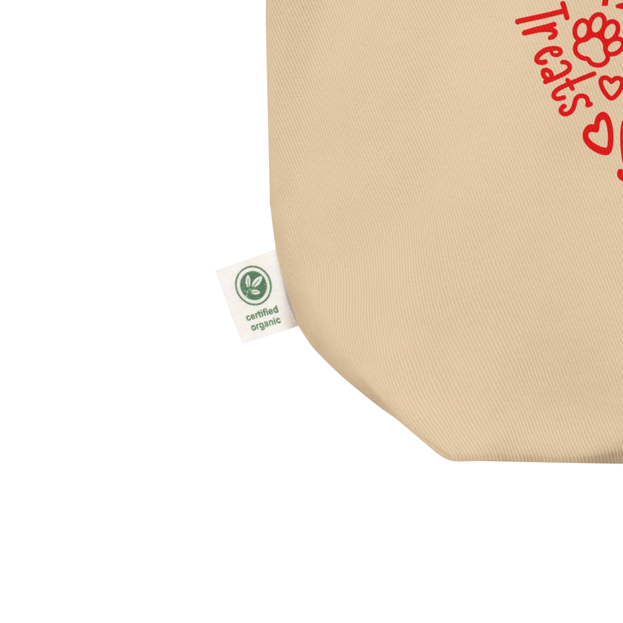 Dog Heart Eco-friendly Tote Bag