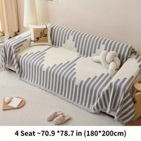 Chenille Fabric Sofa Cover - Soft, Non-Slip, Universal Protector