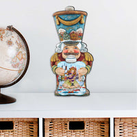 Traditional Nutcracker Christmas Door Decor