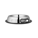 No-Tip & Anti-Skid Pet Bowls in Stainless Steel