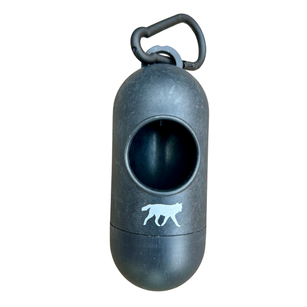 bamboo poop bag dispenser + compostable roll by rōmng