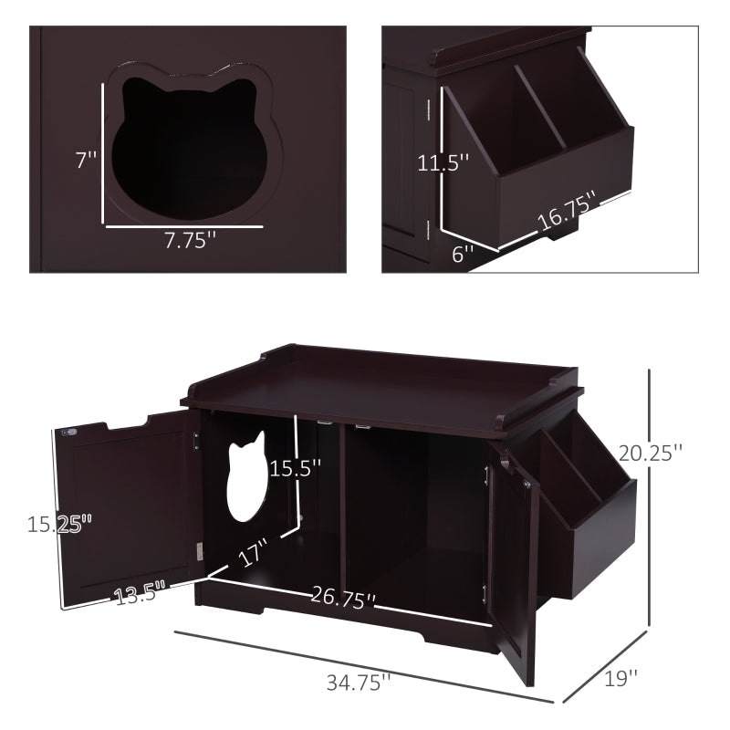 Cat Bed & Nightstand Cabinet