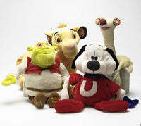 Extra Large / XLarge Toon Town Famous Character Stuffed Dog Toys: 15"-20" Squeak & NO Squeak