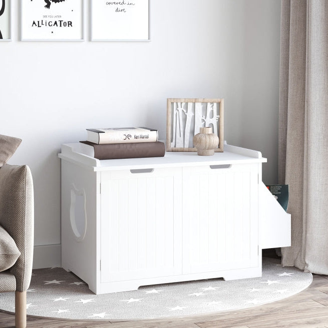 Cat Bed & Nightstand Cabinet