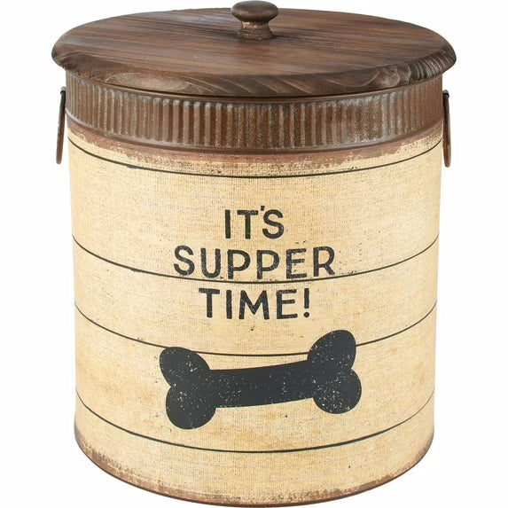 Wigglebutt Dog Treat Canister Set
